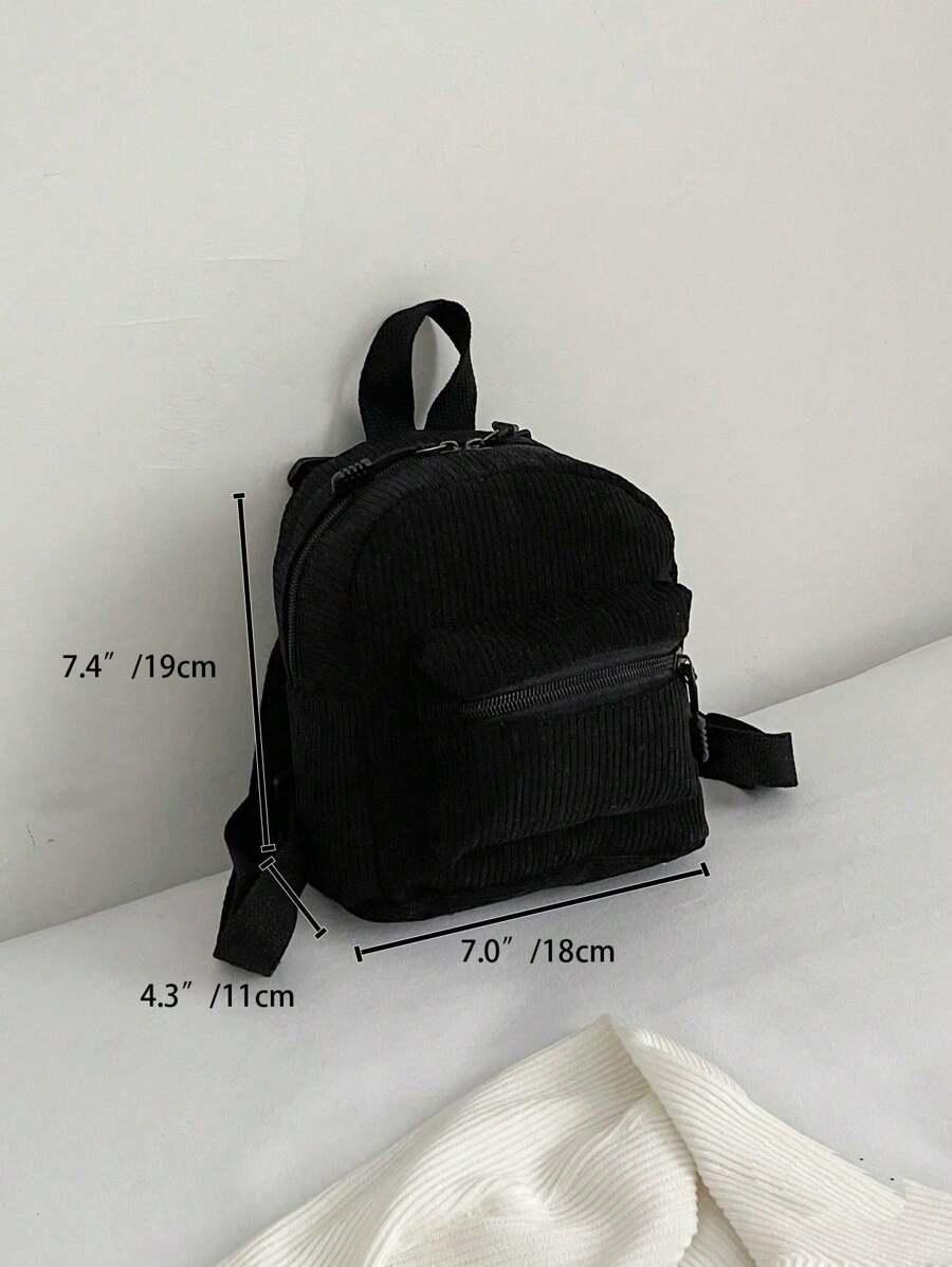 SHEIN MAŁY CZARNY PLECAK S07__19X18X11