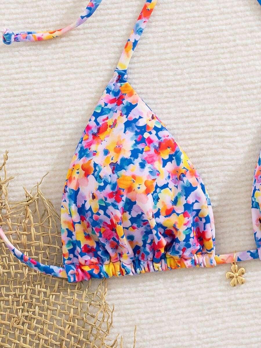 SHEIN DWUCZĘŚCIOWY STRÓJ KĄPIELOWY S09__M