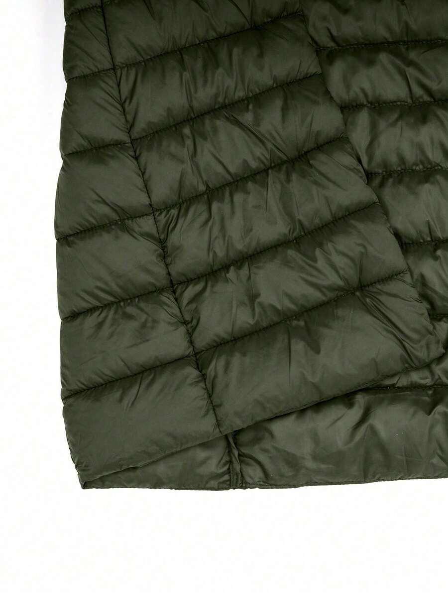 SHEIN ZIELONA PIKOWANA KURTKA W01__XL