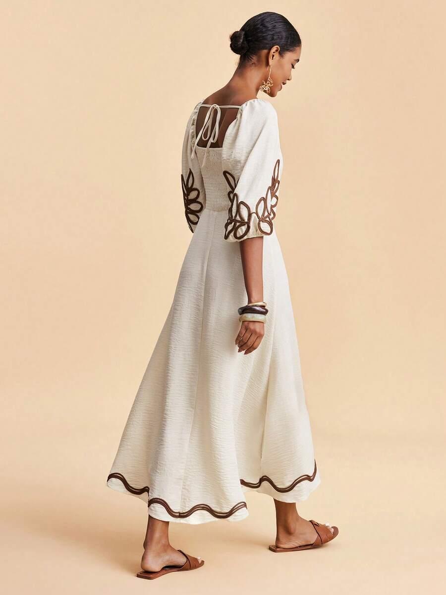 TRAVACHIC MAXI SUKIENKA V-NECK S06__L