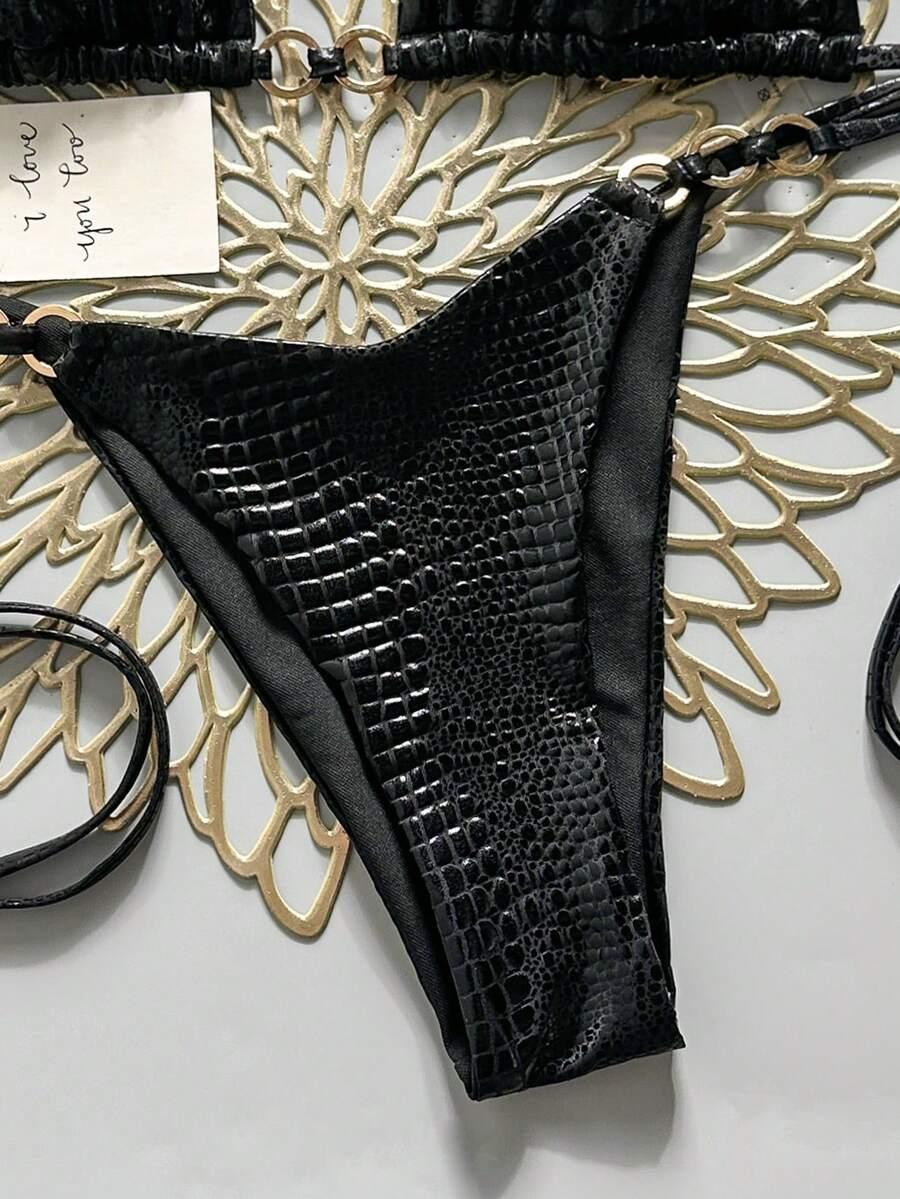 SHEIN DWUCZĘŚCIOWY STRÓJ KĄPIELOWY S09__S