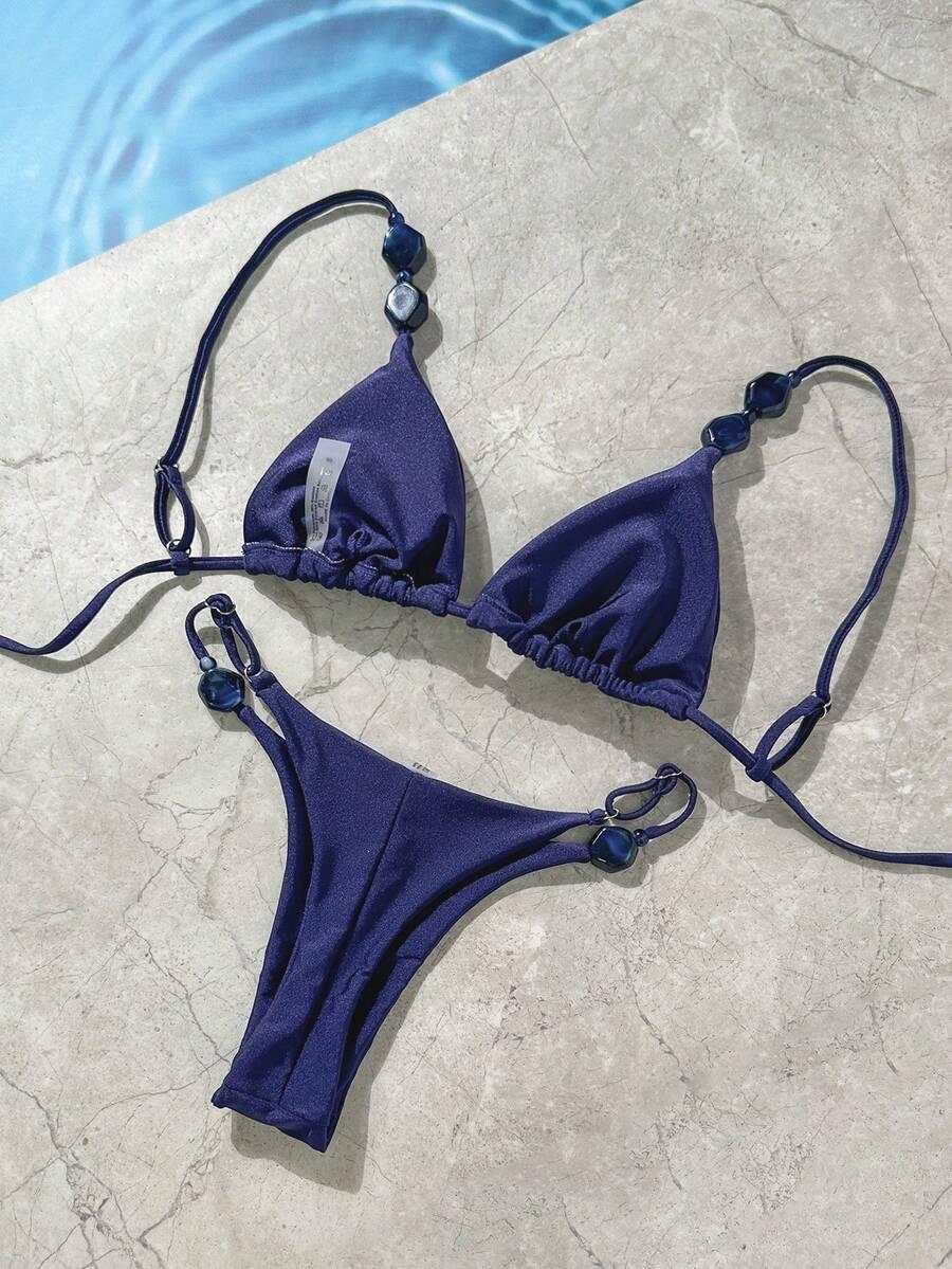 SHEIN DWUCZĘŚCIOWY STRÓJ KĄPIELOWY S06__XS