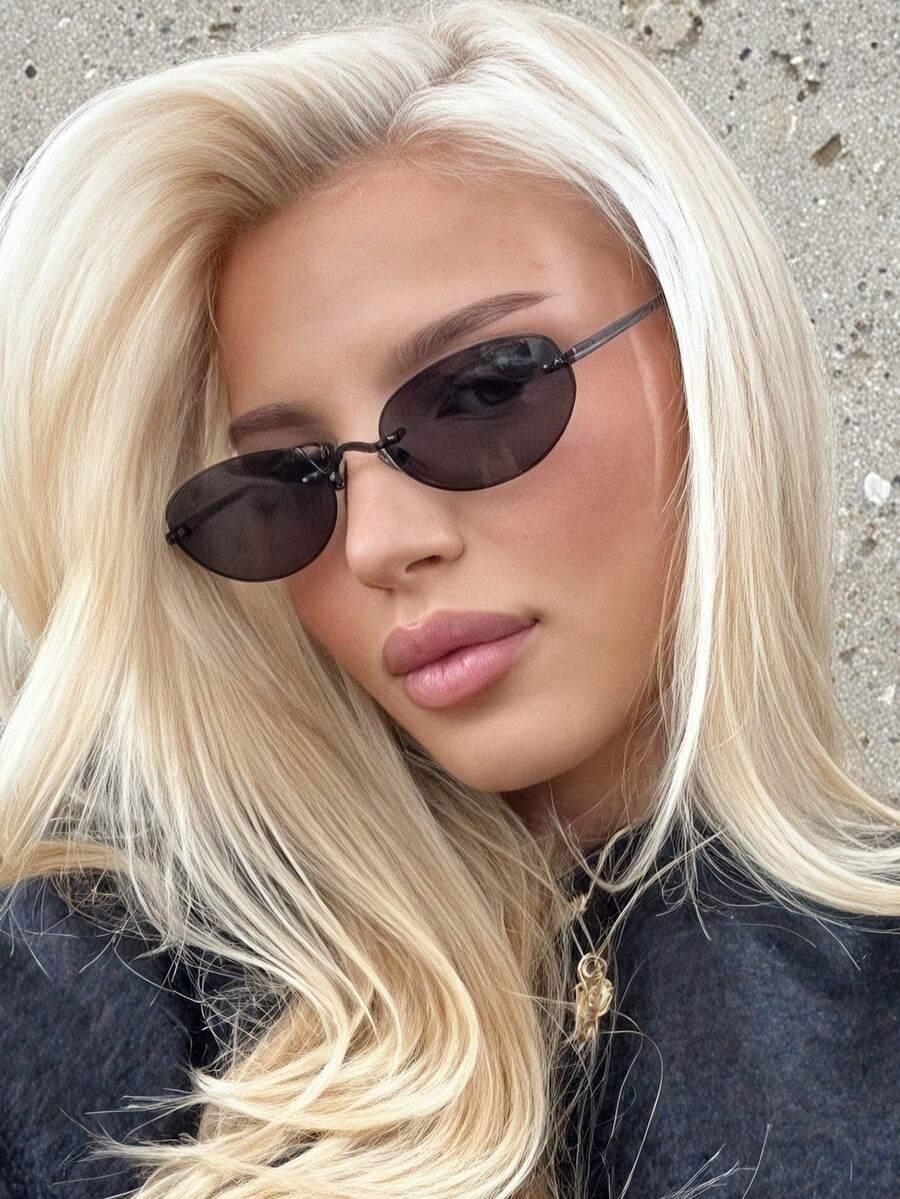SHEIN OKULARY PRZECIWSŁONECZNE BEZ OPRAWEK S07
