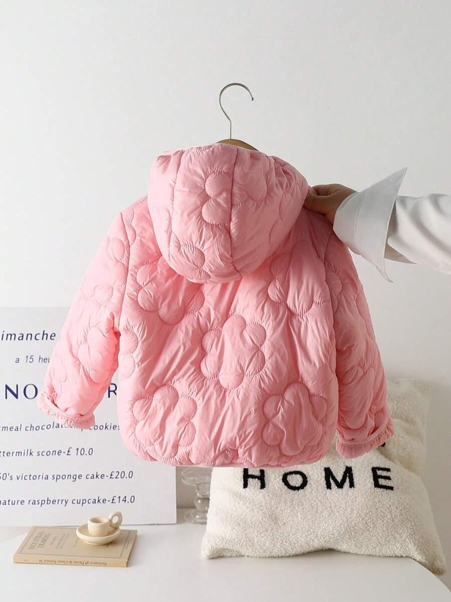 SHEIN RÓŻOWA PIKOWANA KURTKA W01__98/104