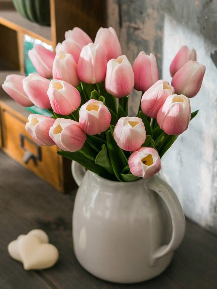 SHEIN SZTUCZNY KWIAT TULIPAN 10-PACK S07__33