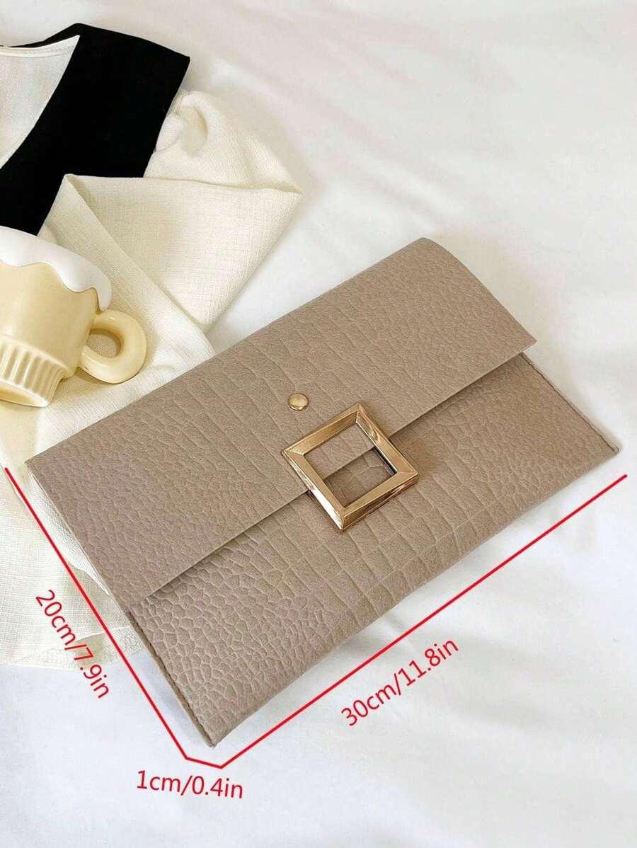 SHEIN BEŻOWA TOREBKA ZATRZASK S07__30X20