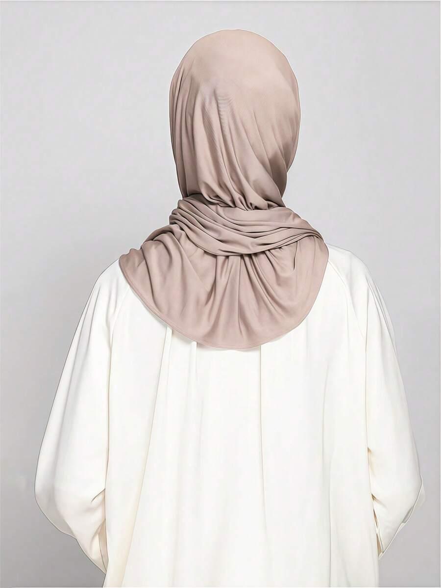 SHEIN BEŻOWA CHUSTA HIDŻAB S07