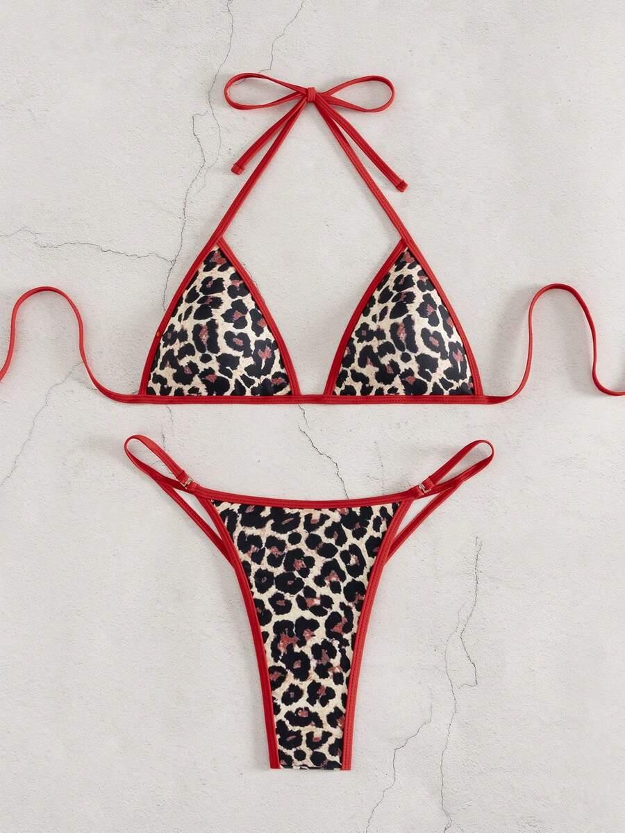 SIRITH DWUCZĘŚCIOWY STRÓJ KĄPIELOWY ANIMAL PRINT S09__XL