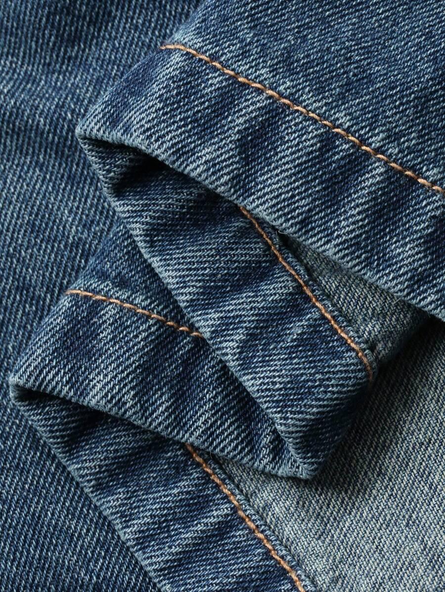 DAZY NIEBIESKA SUKIENKA JEANS