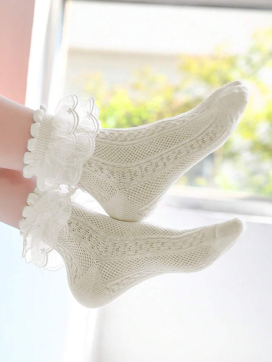 SHEIN BIAŁE SKARPETKI 5-PACK S06__80-92