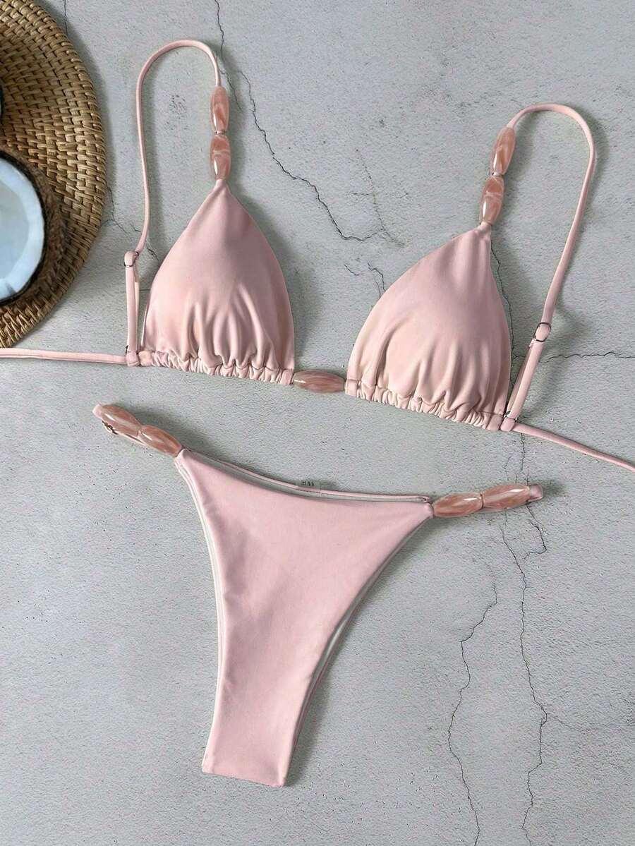 BIKINX RÓŻOWY DWUCZĘŚCIOWY STRÓJ KĄPIELOWY S09__S