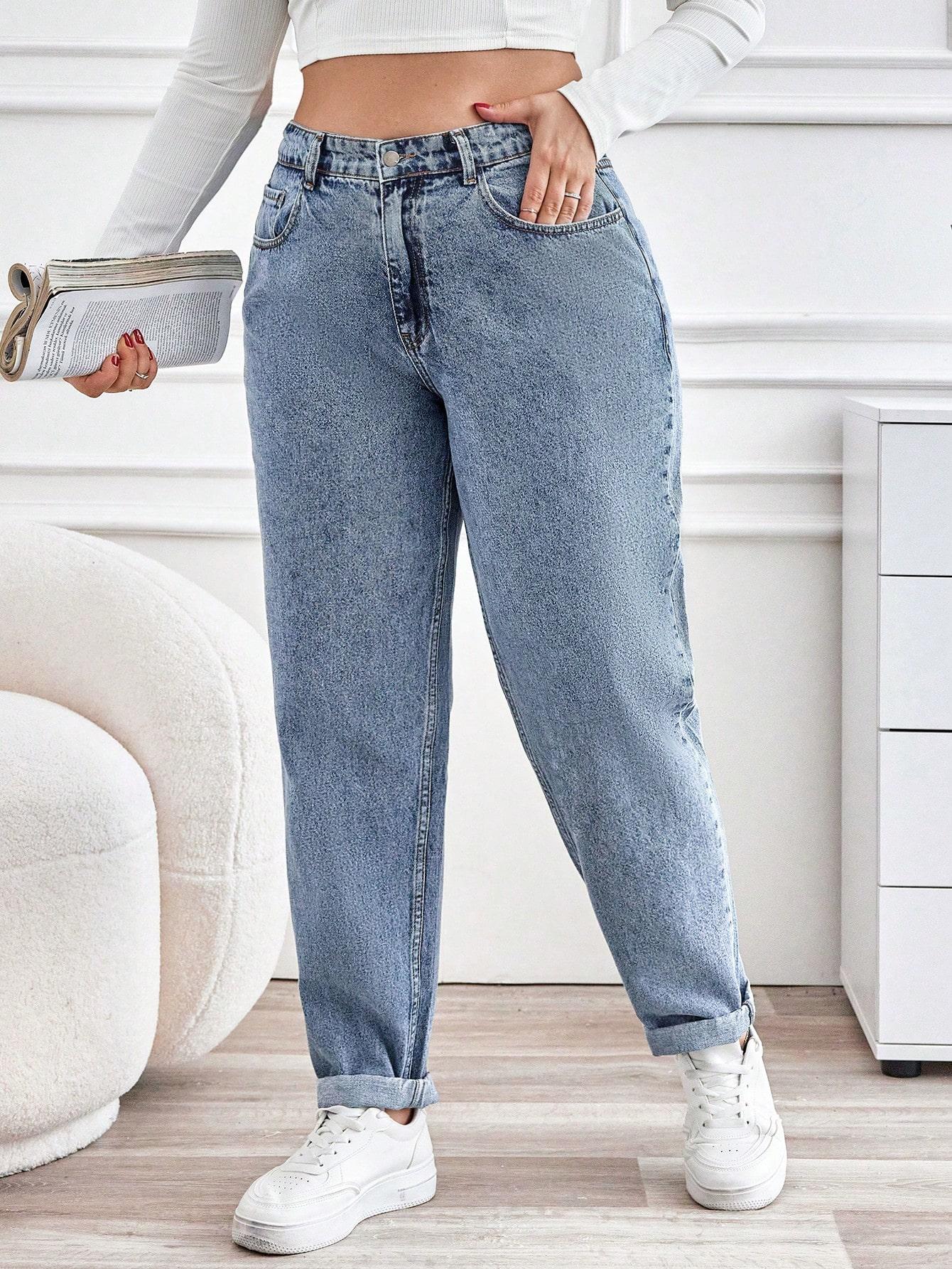 SHEIN NIEBIESKIE SPODNIE JEANS S06__48
