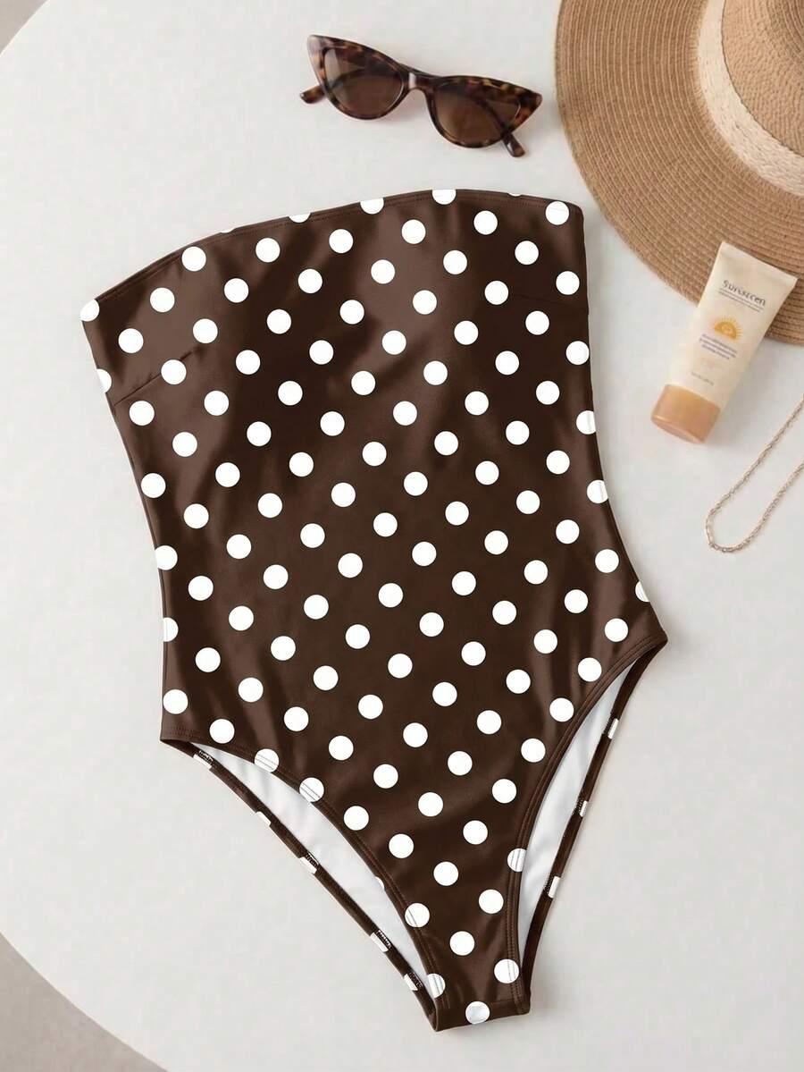 SHEIN JEDNOCZĘŚCIOWY STRÓJ KĄPIELOWY S09__M