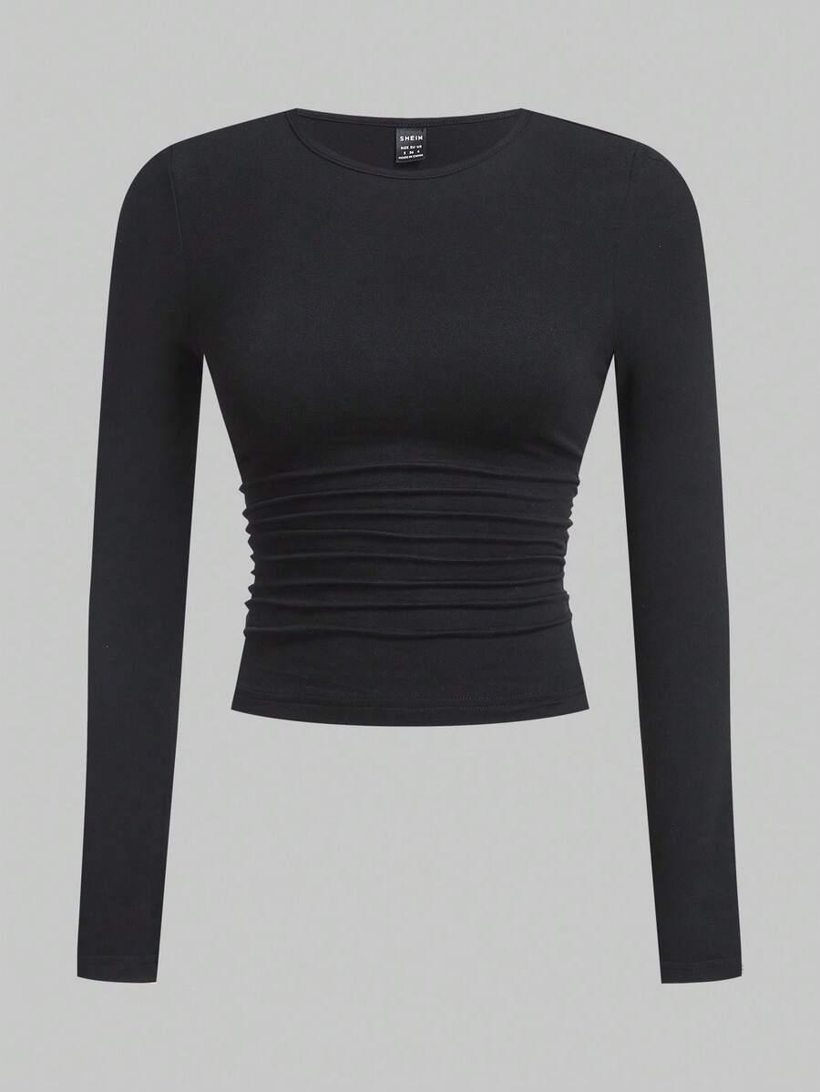 SHEIN BLUZKA DŁUGI RĘKAW 4-PACK S06__S