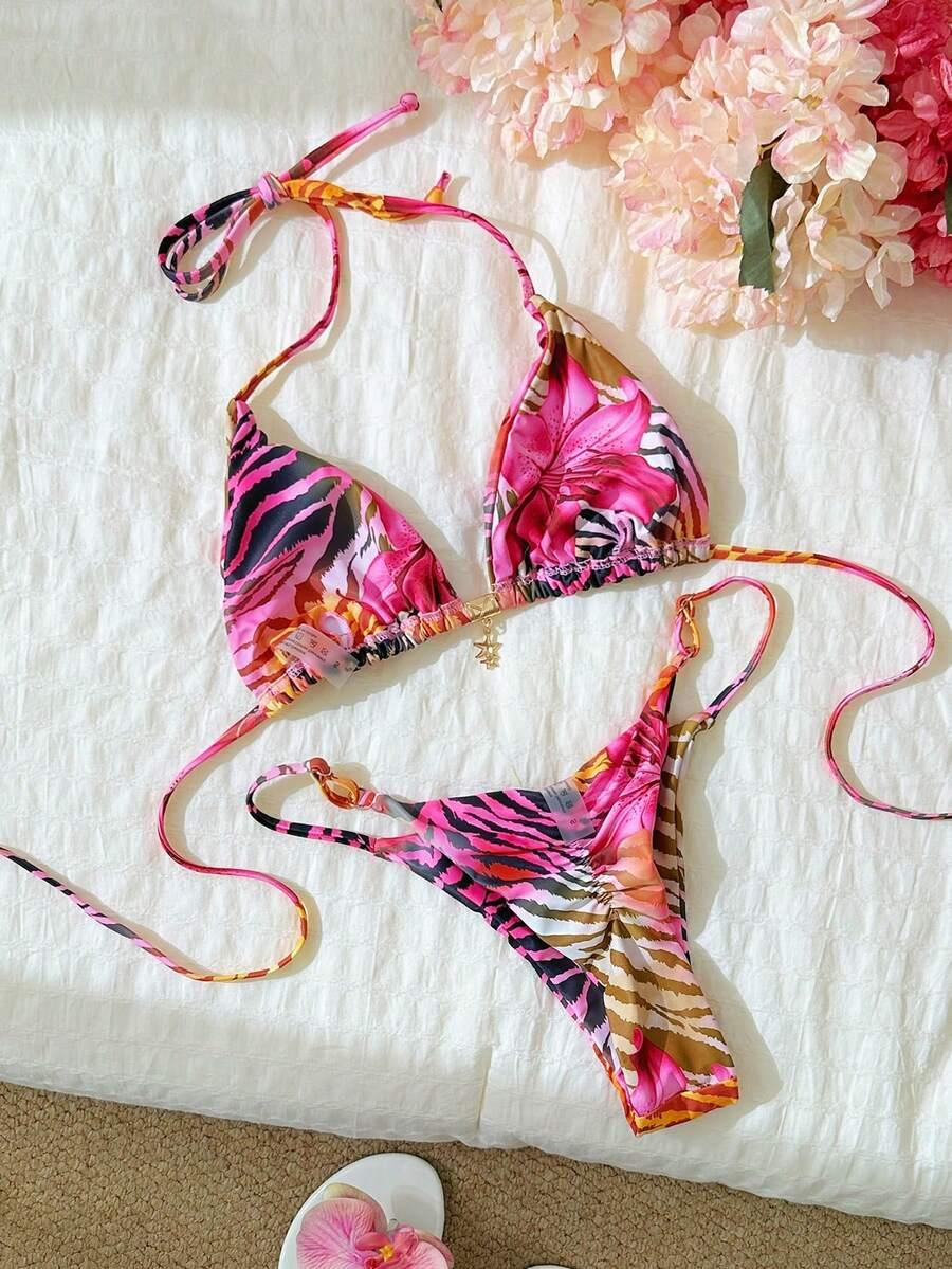 SWIM MOD DWUCZĘŚCIOWY STRÓJ KĄPIELOWY PRINT S09__S