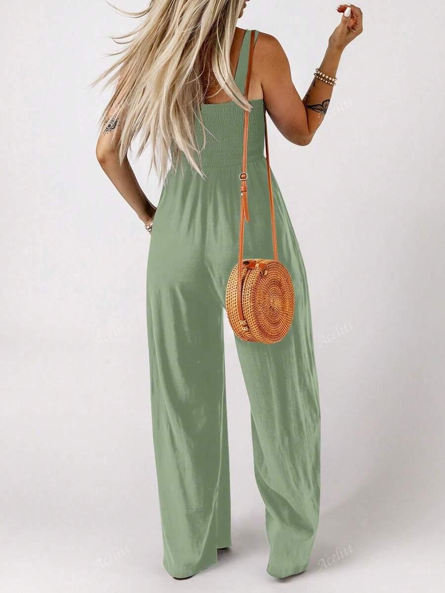 SHEIN ZIELONY KOMBINEZON CASUAL S06__L
