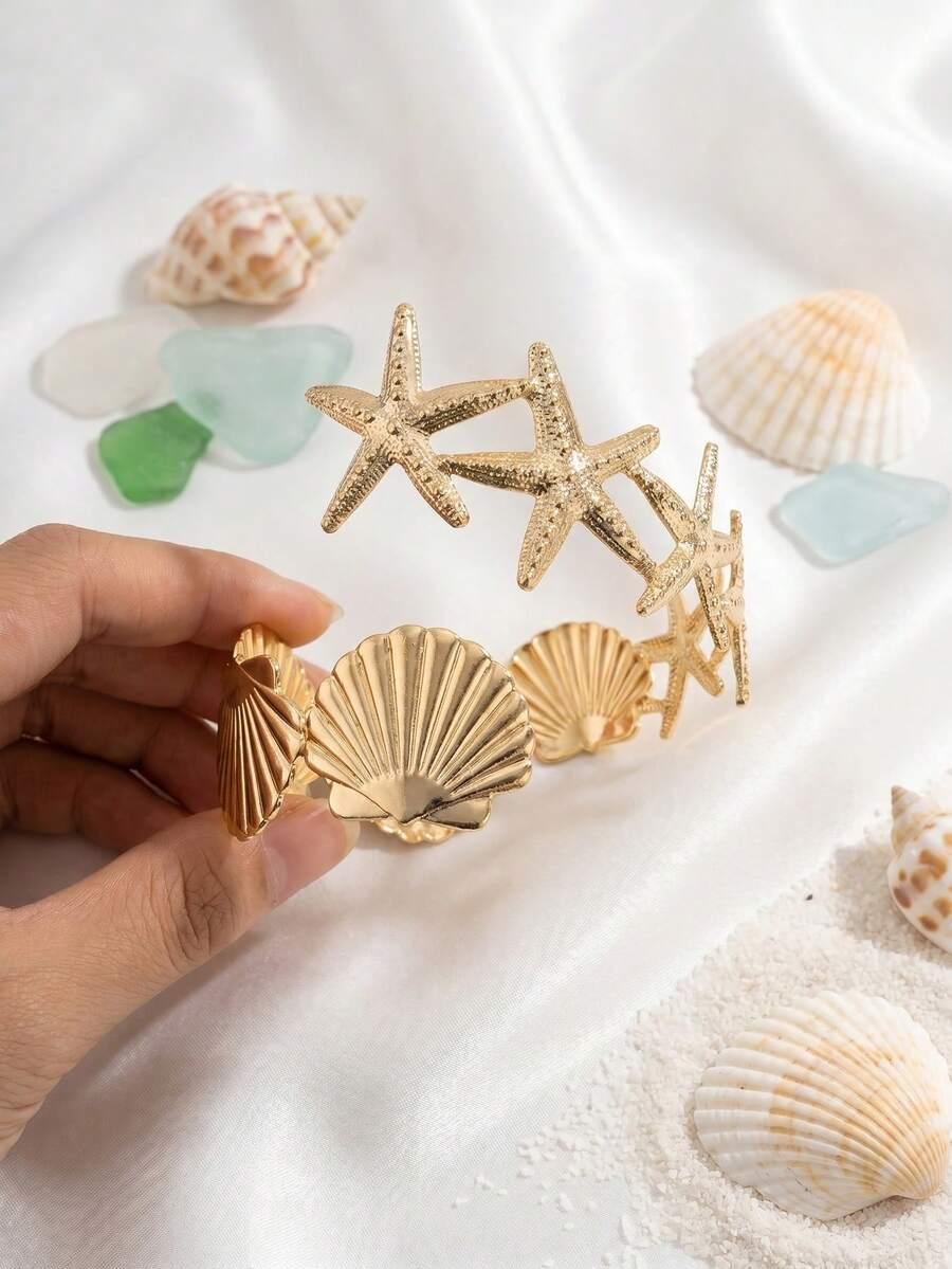 SHEIN ZŁOTA BRANSOLETKA NA RĘKĘ S07