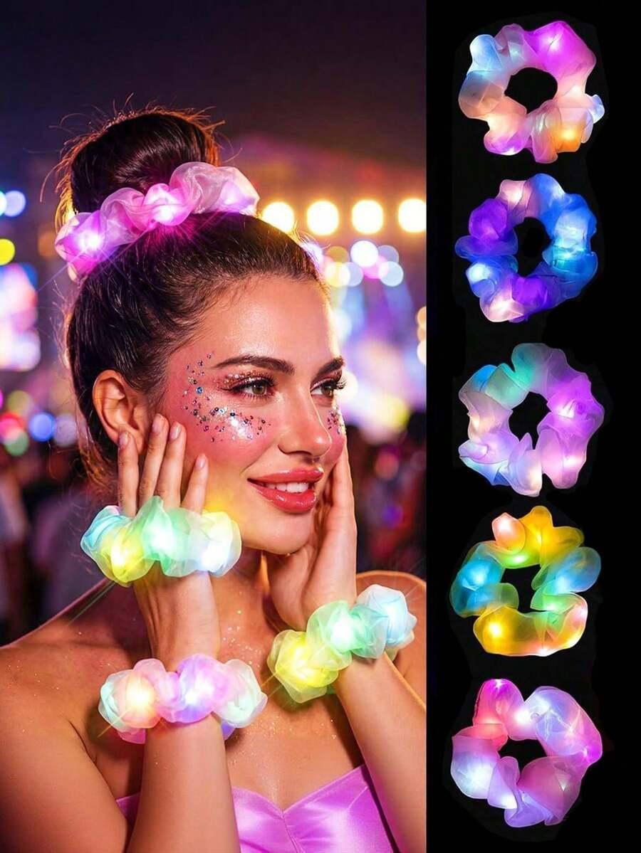 SHEIN ŚWIECĄCE GUMKI 2-PACK S07