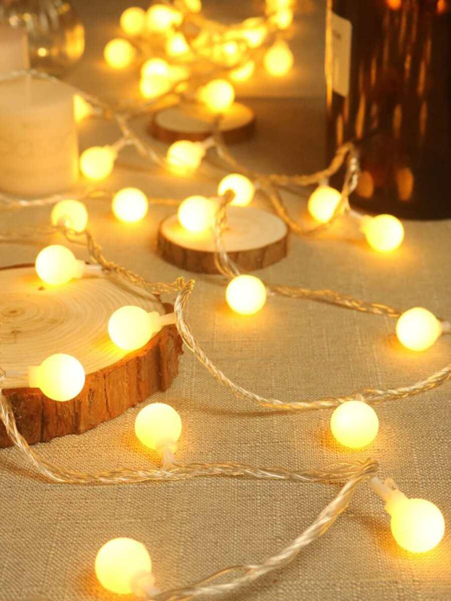 SHEIN OKRĄGŁE ŚWIATEŁKA LED BDD__3M