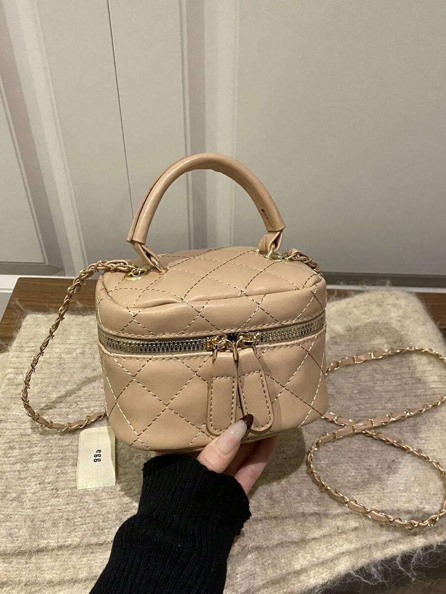 SHEIN BEŻOWA MINI TOREBKA S07__10X9X13,5