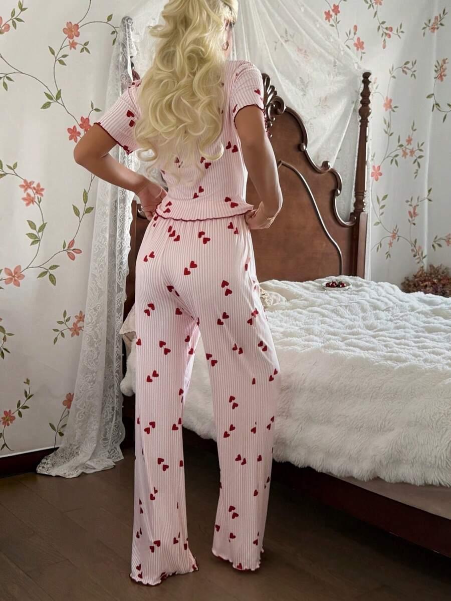 COTTAGESLUMBER KOMPLET BLUZKA SPODNIE PIŻAMA S06__S