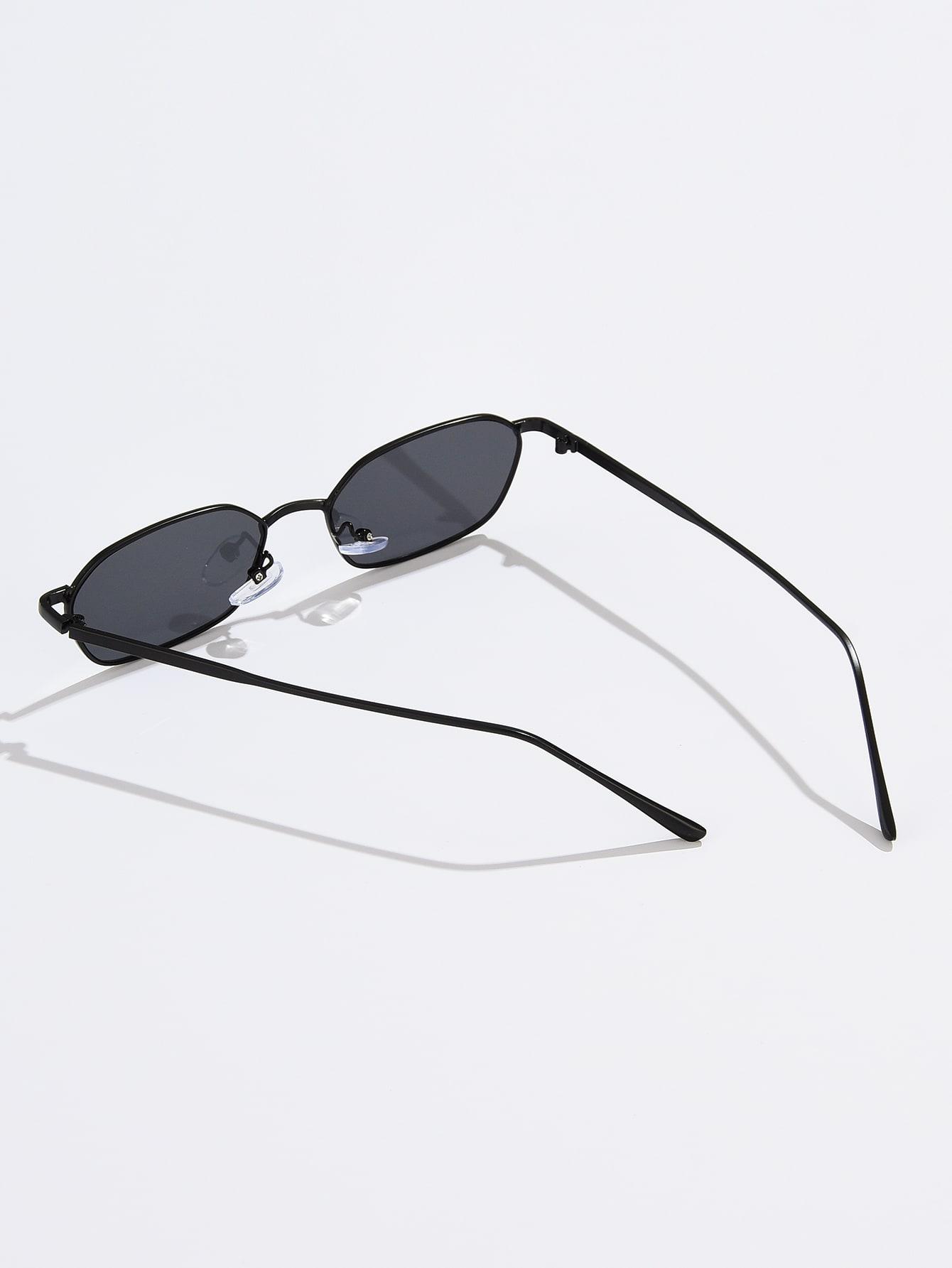 SHEIN CZARNE OKULARY PRZECIWSŁONECZNE S07