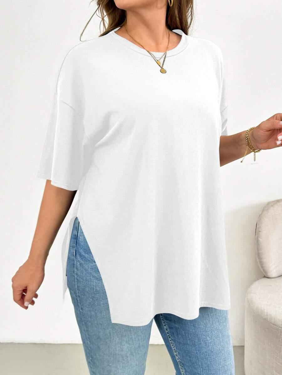 SHEIN BIAŁA BLUZKA OVERSIZE S06__48