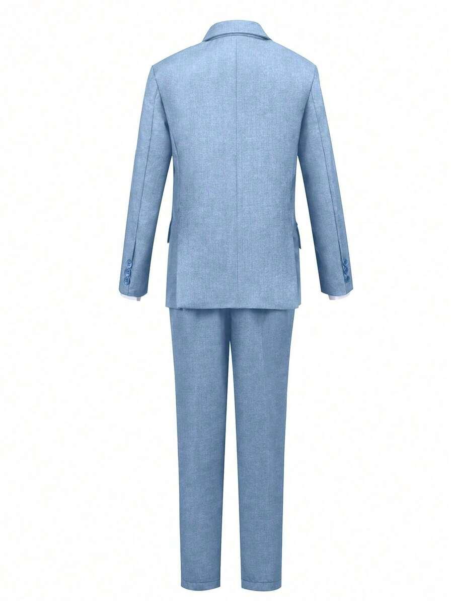 SHEIN NIEBIESKI KOMPLET GARNITUROWY S06__166-170