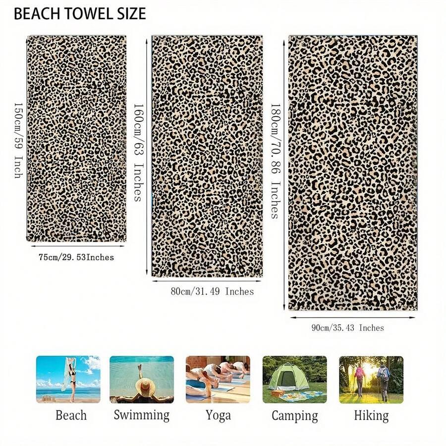 SHEIN RĘCZNIK PLAŻOWY WZÓR S07__90X180