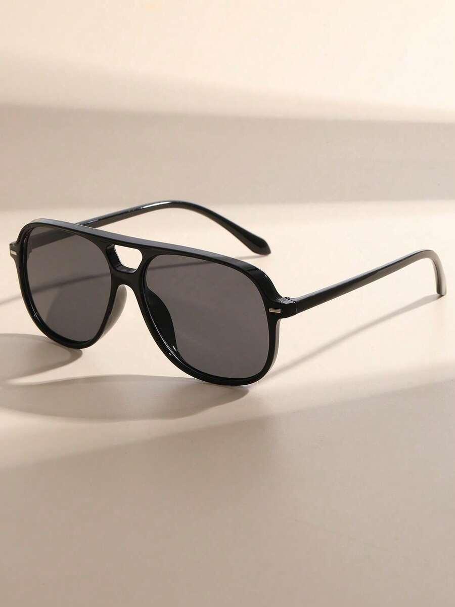 SHEIN CZARNE OKULARY PRZECIWSŁONECZNE S07