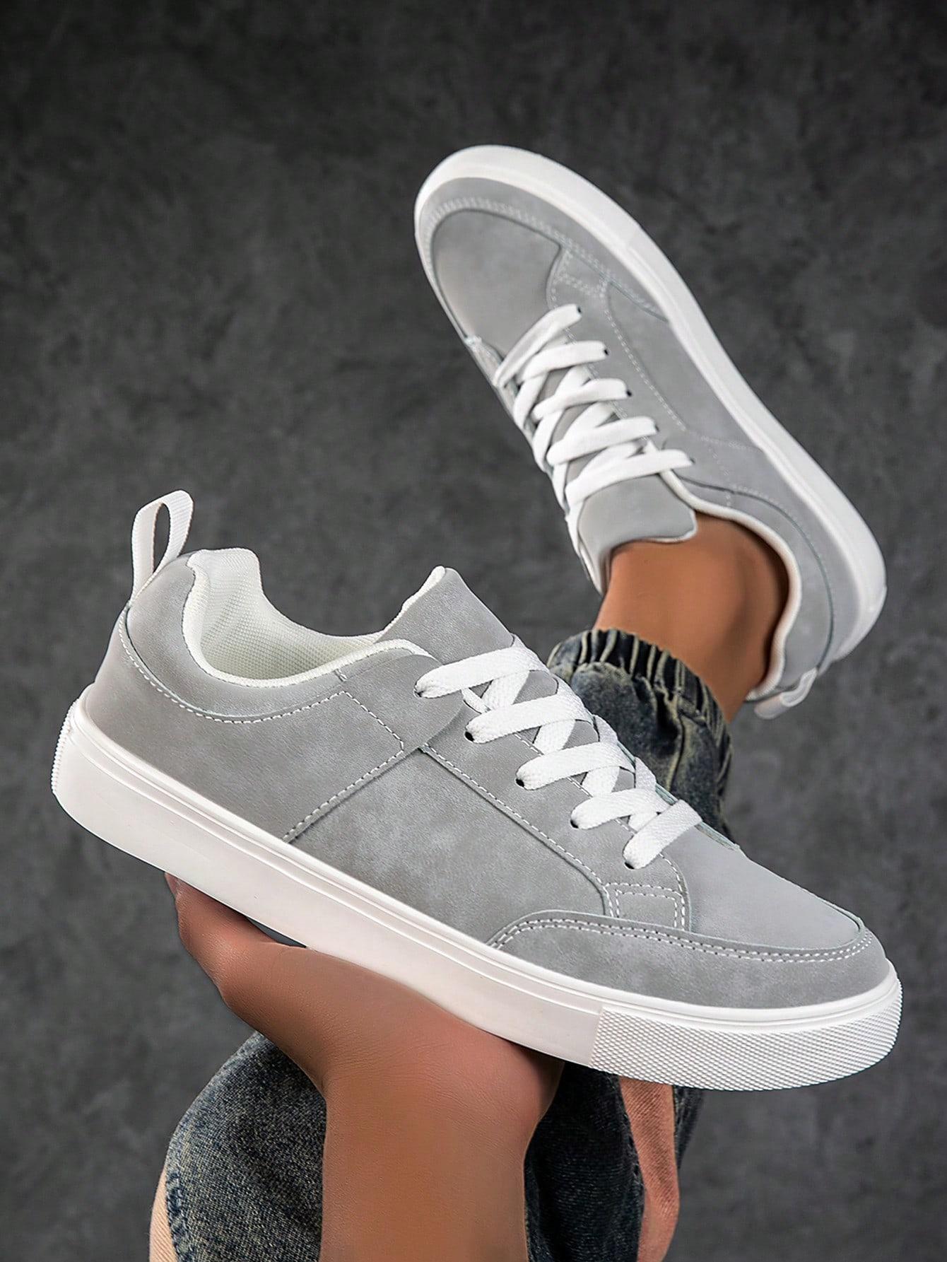 SHEIN SZARE SZNUROWANE BUTY SPORTOWE S06__42