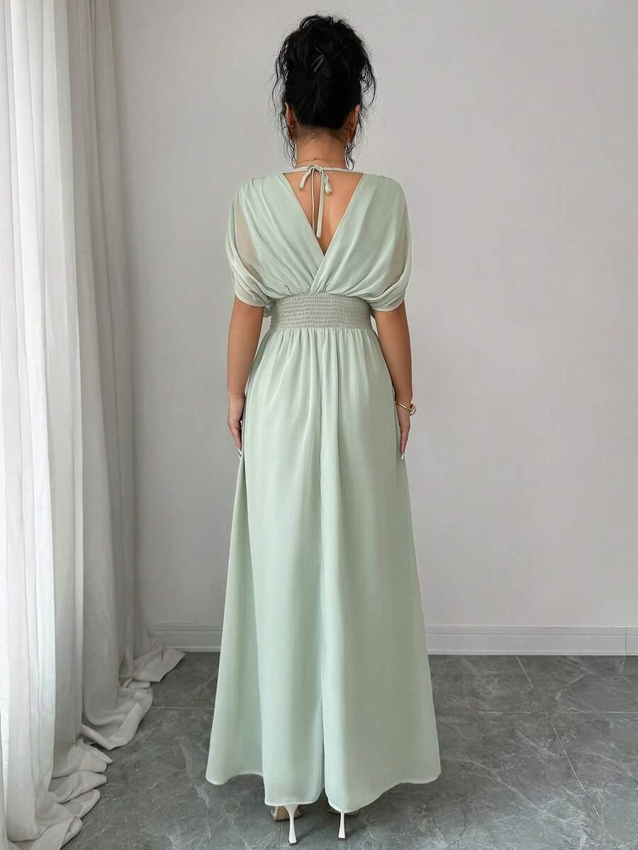 ELENZGA ZIELONA SUKIENKA MAXI S06__M