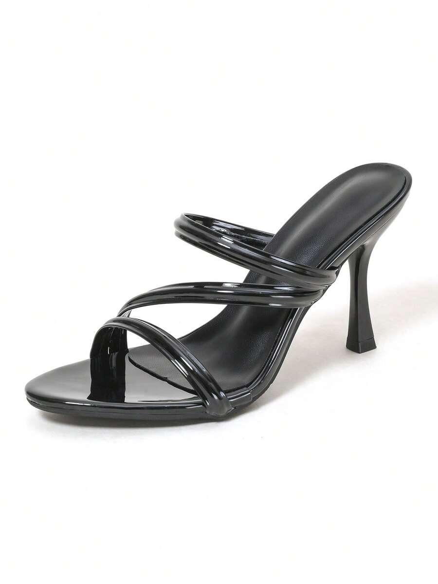 SHEIN CZARNE KLAPKI OBCAS S06__37,5