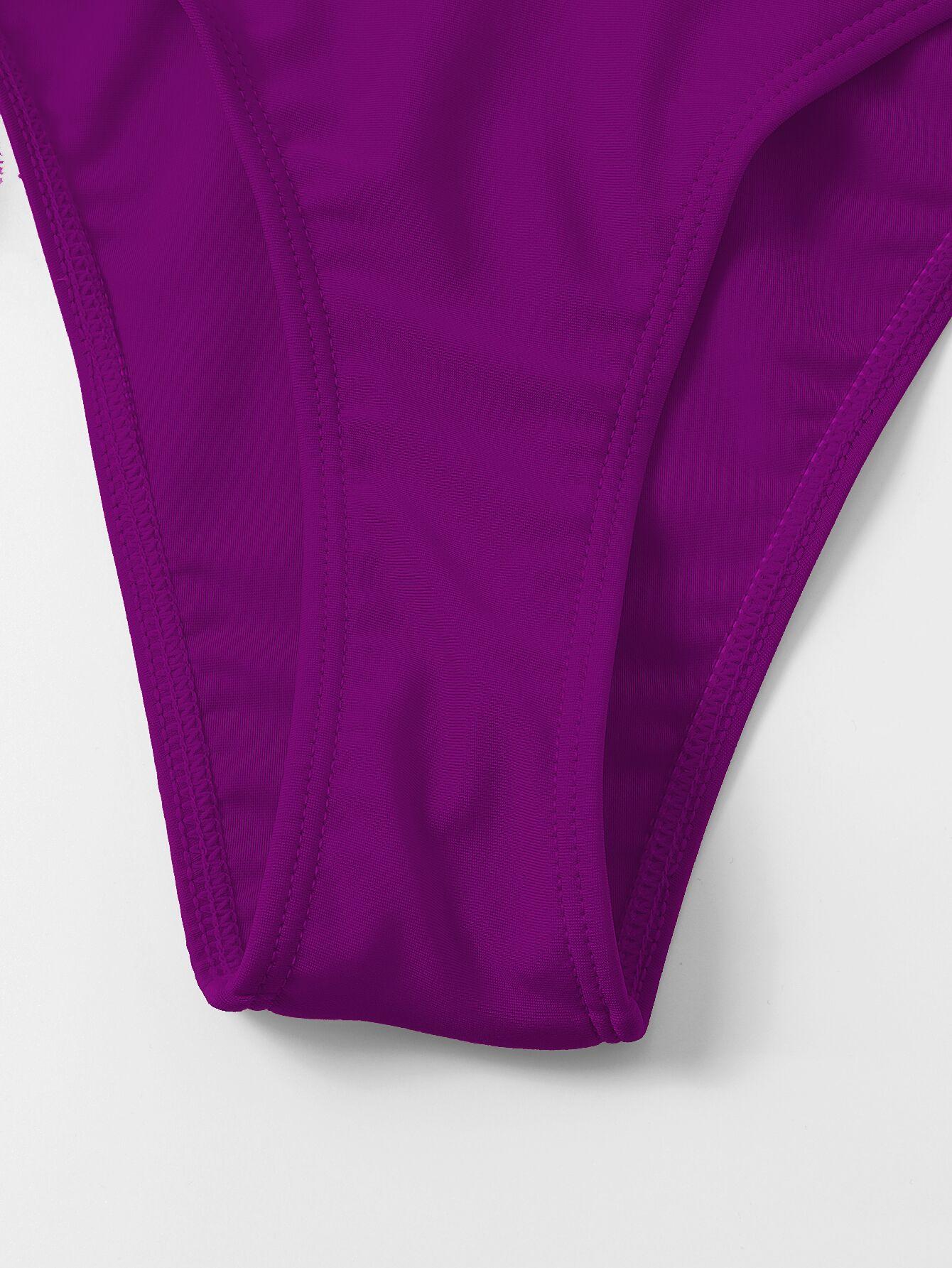 SHEIN DWUCZĘŚCIOWY KOSTIUM KĄPIELOWY BIKINI S09__S