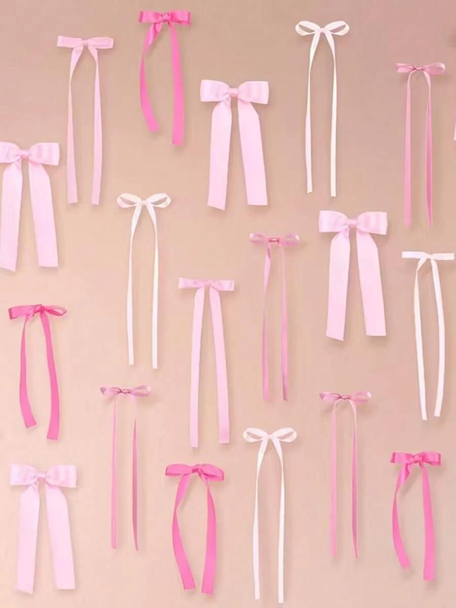 SHEIN RÓŻOWA KOKARDA 24-PACK S07