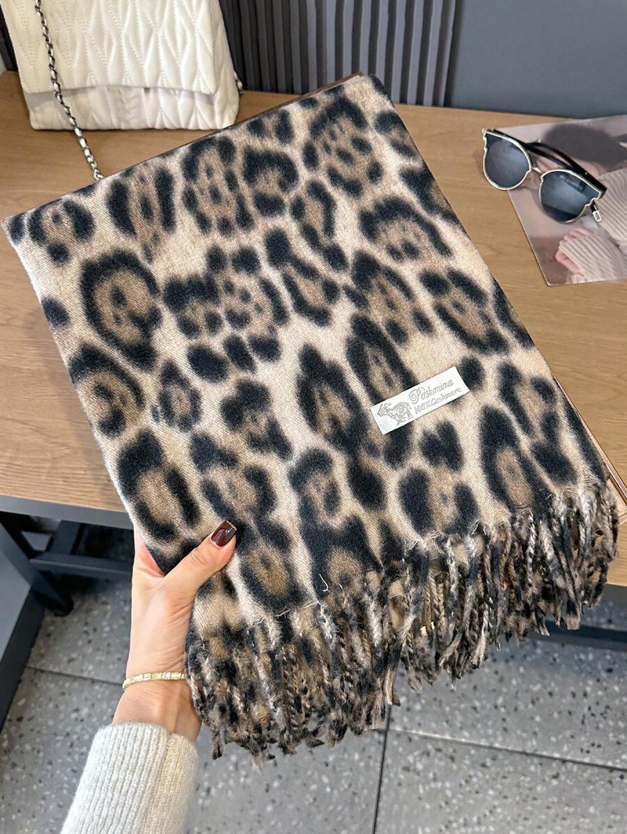 SHEIN SZALIK ANIMAL PRINT S07__70X180