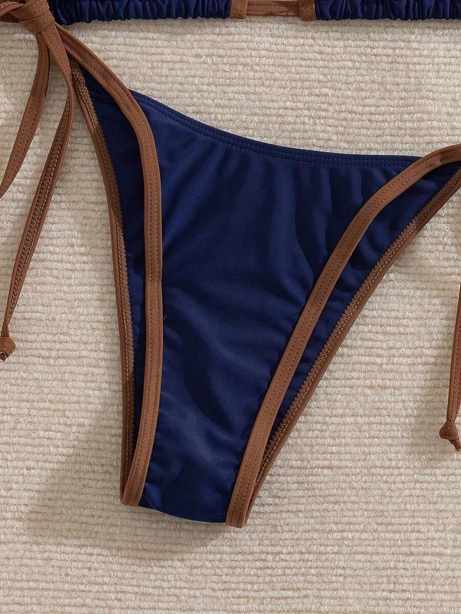 SHEIN DWUCZĘŚCIOWY STRÓJ KĄPIELOWY S09__M