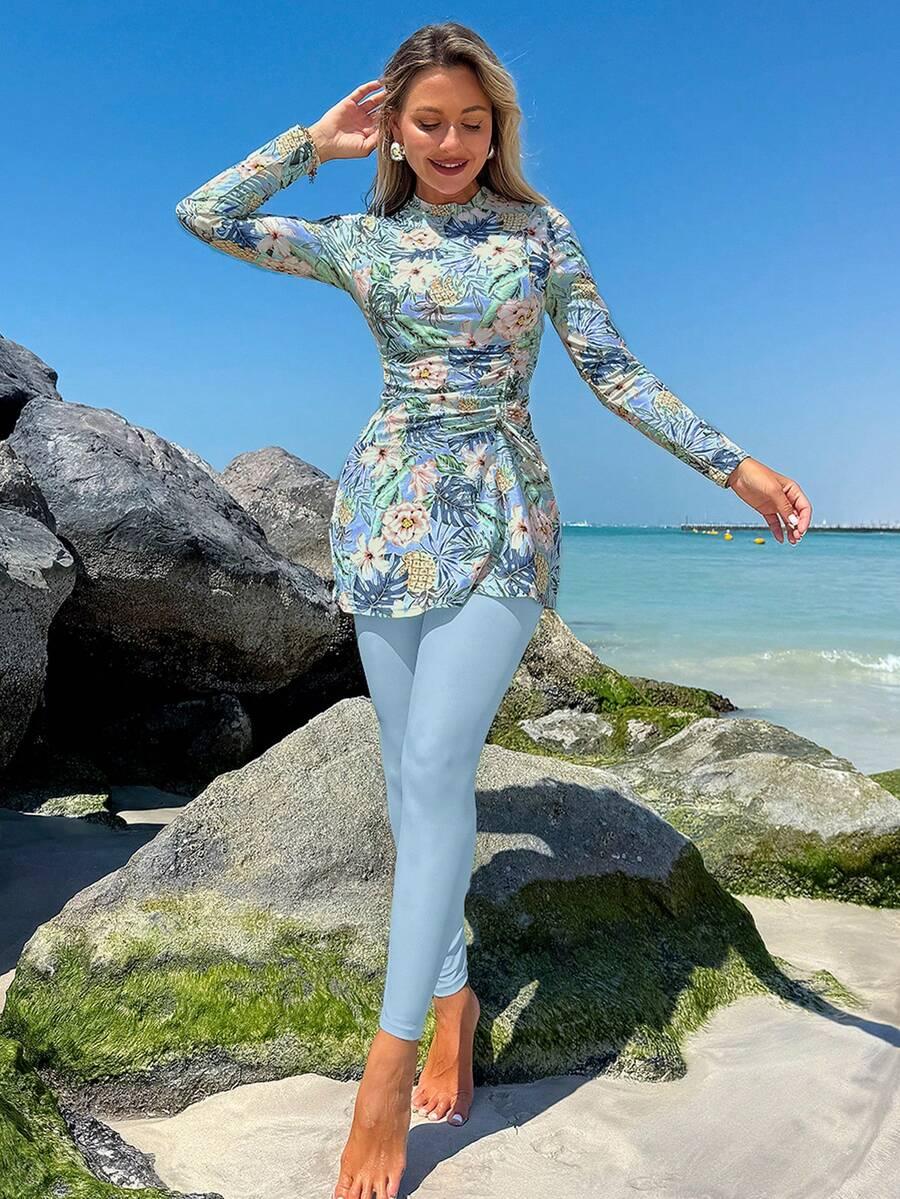 SHEIN DWUCZĘŚCIOWY STRÓJ KĄPIELOWY S09__S