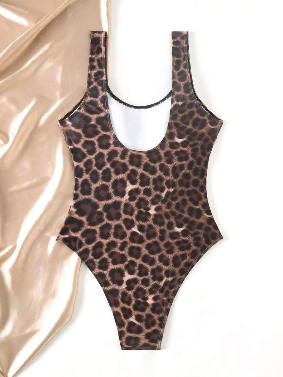 SWIM CHICCIA JEDNOCZĘŚCIOWY STRÓJ KĄPIELOWY ANIMAL PRINT S09__S