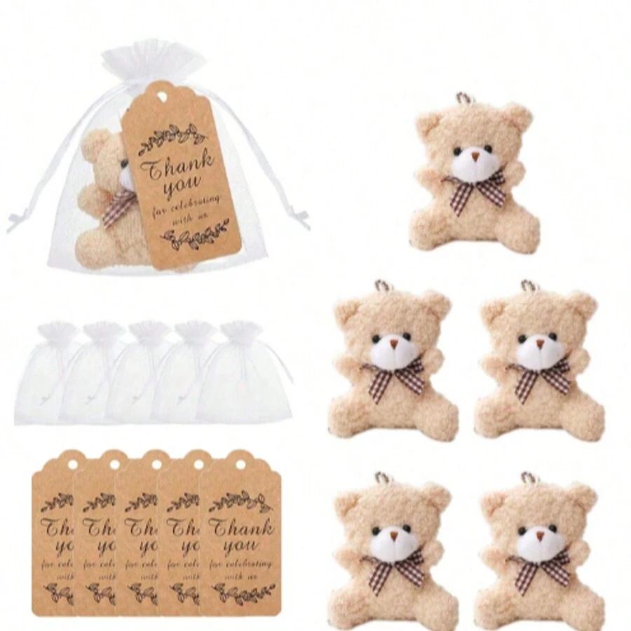 SHEIN BRELOK MIŚ WORECZEK KARTKA UPOMINEK DIY 9SZT. S07