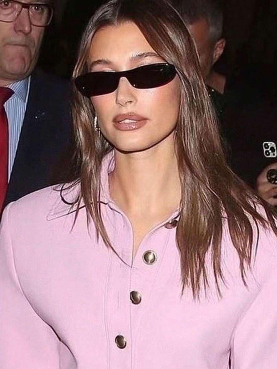 SHEIN CZARNE OKULARY PRZECIWSŁONECZNE S07