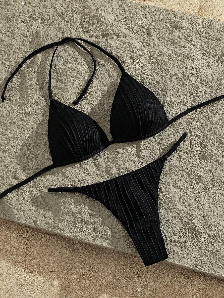 SHEIN DWUCZĘŚCIOWY STRÓJ KĄPIELOWY S09__M
