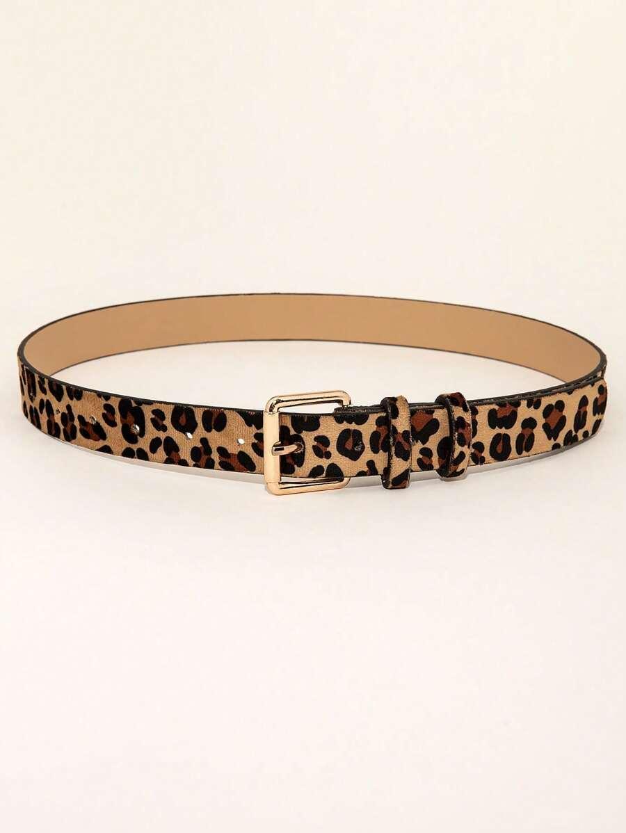 SHEIN PASEK ANIMAL PRINT KLAMRA S07__80