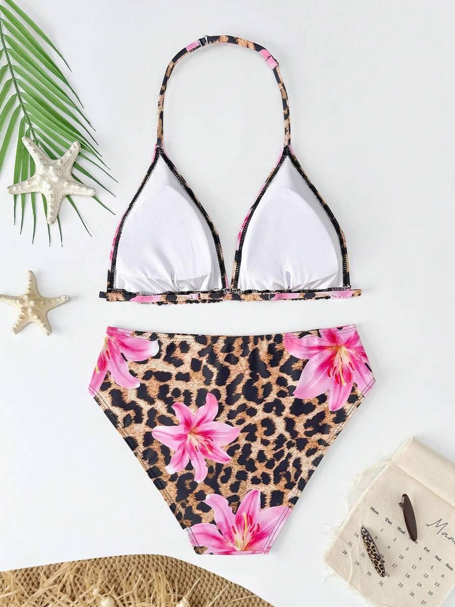 SHEIN DWUCZĘŚCIOWY STRÓJ KĄPIELOWY S09__158/164