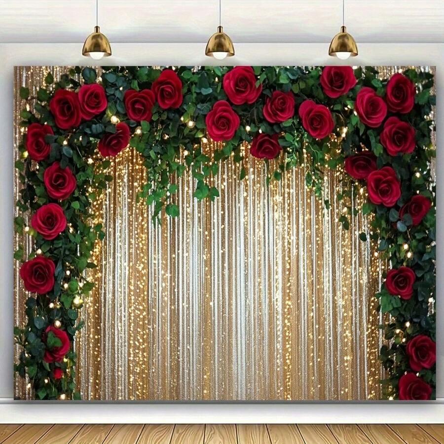 SHEIN TŁO FOTOGRAFICZNE PRINT S07__210X400