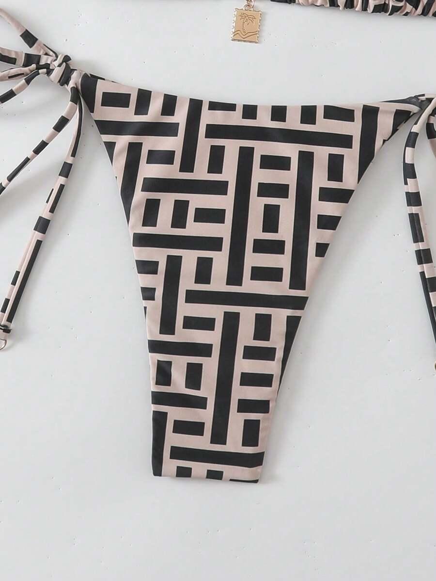 SHEIN DWUCZĘŚCIOWY STRÓJ KĄPIELOWY S09__XS