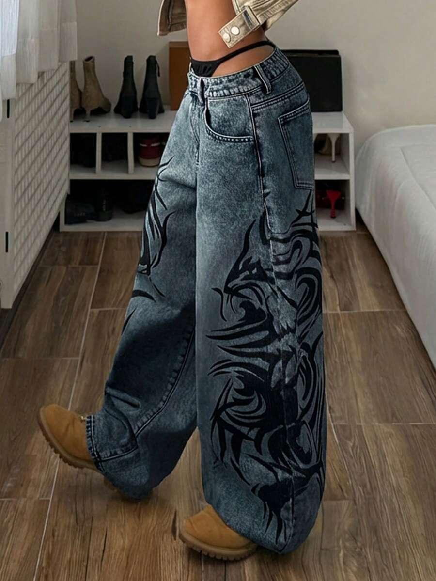 STREETHX NIEBIESKIE SPODNIE JEANS S06__W32/XL