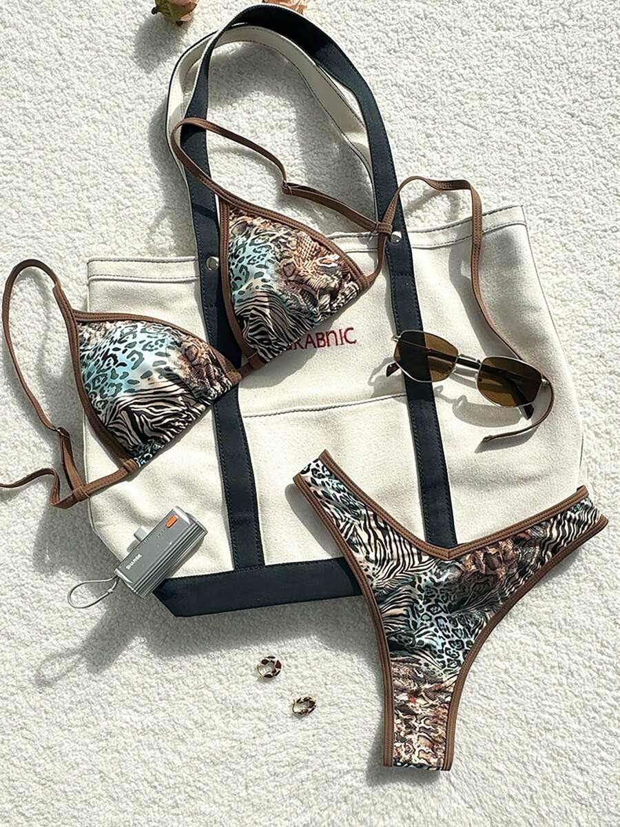 SWIM VCAY DWUCZĘŚCIOWY STRÓJ KĄPIELOWY PRINT S09__S