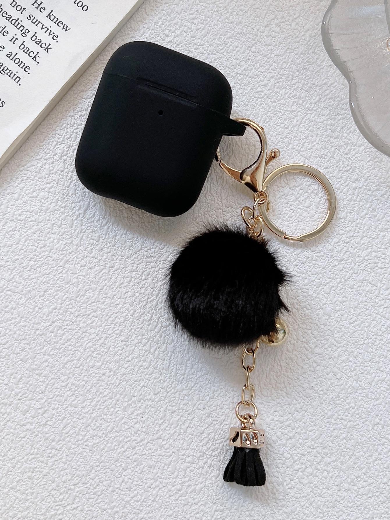 SHEIN ETUI NA SŁUCHAWKI AIRPODS 1/2 Z BRELOKIEM S07
