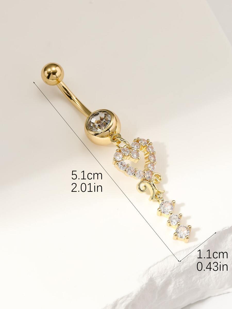 SHEIN ZŁOTY KOLCZYK ZDOBIENIE S07